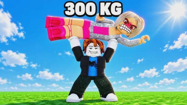 Lift a Karen Roblox experience thumbnail